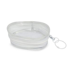 INDO 1866 - 6416 Mini Pouch Serbaguna Transparan / Tempat Penyimpanan Kabel Aesthetic