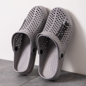 Free Shipping MenS Croc Shoes 2026 Summer New Anti-Slip MenS Beach Sandals Couple Outdoor Thick-Soled Closed-Toe Sandals For Men