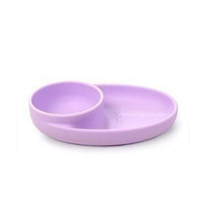 Monee จานซิลิโคลนก้นดูดพร้อมถ้วยซุป