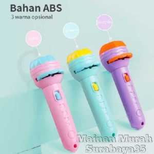 Mainan Edukasi Senter Proyektor LED SS 1553 Baby Flashlight Projector Anak Seru | Mainan Pengantar Tidur Senter Proyektor Ada Beberapa Gambar Lucu Murah | Mainan projektor gambar fun flashlight Mainan Melatih Tumbuh kembang Anak Bahan Berkualitas