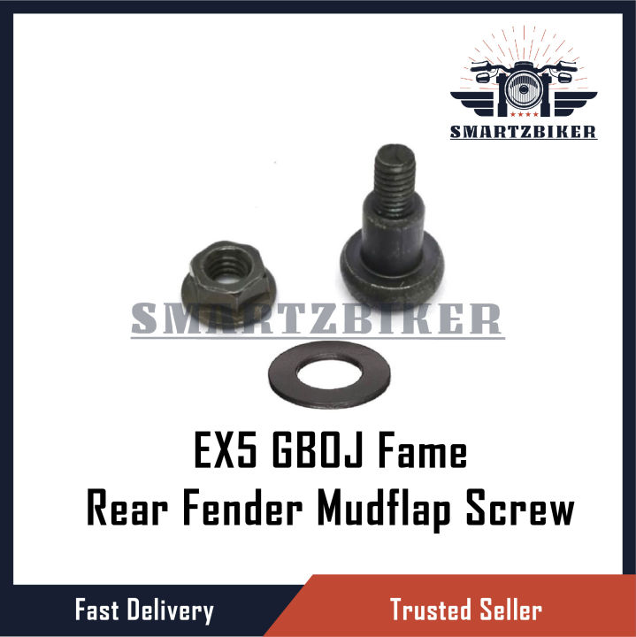 HONDA EX5 MUDFLAP BOLT (3PC) // DREAM GBOJ FAME GB6 REAR FENDER