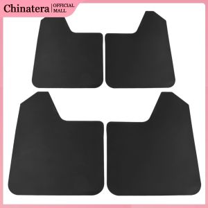 4pcs Fender Mud Flaps Splash Guards with Rivets Universal for Car SUV Van Pickup