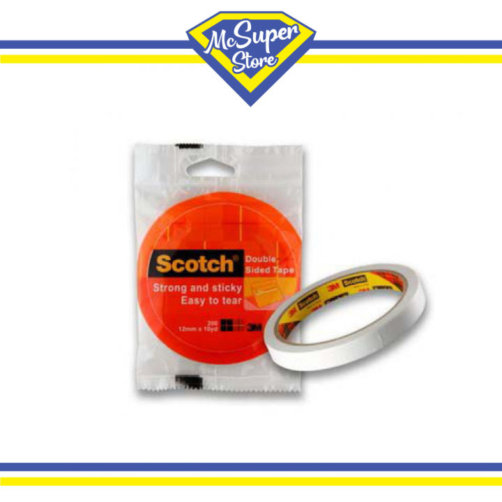 3M Scotch 200 Double Side Tissue Tape Easy Tear Senang Koyak Scotch