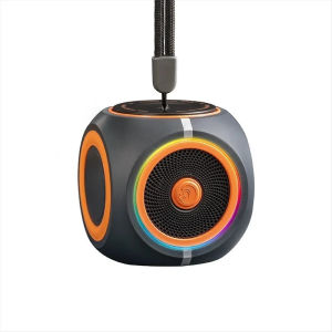 ลำโพงฟิดเจ็ตสปินเนอร์ 3D สเตอริโอ - ลำโพงบลูทูธไร้สายขนาดเล็กแบบพกพาพร้อมเสียง HiFi ของขวัญสนุกสำหรับกิจกรรมกลางแจ้งและการเดินทาง