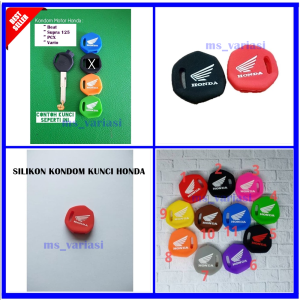 Cover Kunci Honda Beat Vario Pcx Supra 125 Bahan Silikon Tebal Presisi Casing MSV