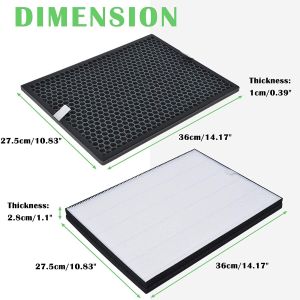 🚚 Local shipping🚚 Replacement Compatible with Philips AC1215/20/AC1212/AC1216/AC1210 FY1410/FY1413 Filter Authentic Original HEPA&Active Carbon Nano Protect filter Air Purifier Accessories Series 1000 1000i