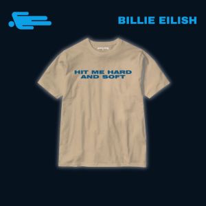 Billie Eilish Shirt Hit Me Hard and Soft T-shirt | Amazedph