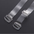 Bộ 2 dây áo ngực trong suốt 1Cm, Dây Áo Lót Siêu Dai - Dây Áo Ngực Bra Trong Suốt (1 Cặp) 2 Cái Có Thế Điều Chỉnh Độ Dài. 