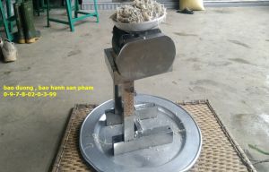 Máy cắt bì heo sợi 1ly máy thái bì quay tay khug inox lô inox