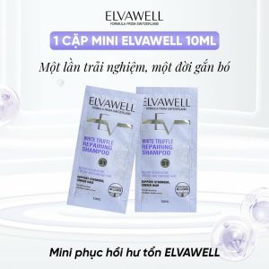 Dầu gội xả Elv.awell phục hồi kiềm dầu trị gầu siêu mềm mượt