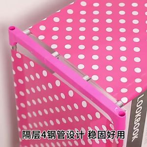 8/12 Cube BookShelf School DIY Multi-Function Storage Rack Kid Toy Storage Rack Simple Bookshelf COD