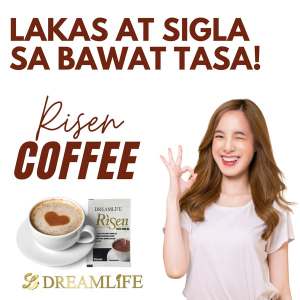 Risen Coffee Organic  for men 10 sachet / box