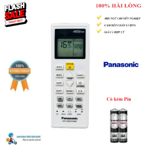 Remote Điều khiển thay thế điều hòa Panasonic i AUTO-X nanoe-G thang chia độ 0.5- Hàng mới 100% Tặng kèm Pin
