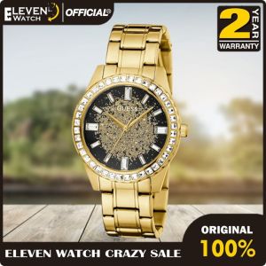 [Promo] Jam Tangan Wanita Guess GW0405L2 Burst Black Gold Glitz Dial Gold Stainless Steel Strap Original Garansi 2 Tahun [✔COD][100% Authentic]