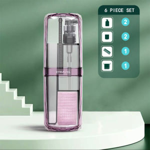 Toiletries Storage Cup Toothbrush and Toothpaste Containers Lotion Bottle Travel Bottle Organizer