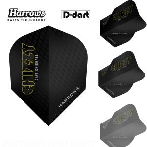 HARROWS DART FLIGHTS - STANDARD CHIZZY SERIES 3 100 MICRON DART FLIGHTS (SAYAP ARROW)