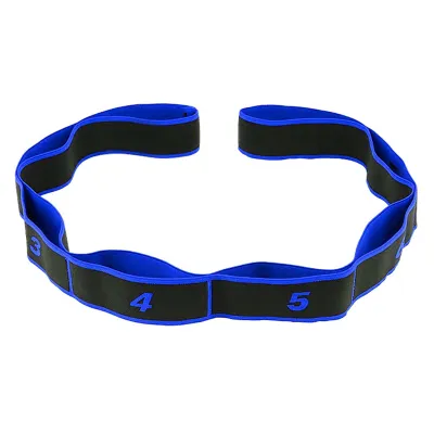 Stretch Exercise Training Stretching Band Multi-segment Yoga Pull Strap Belt Number Loop 8 Latin Dance Band Yoga Belt Tension Band Yoga Resistance Band 多段瑜伽带 数字瑜伽弹力带