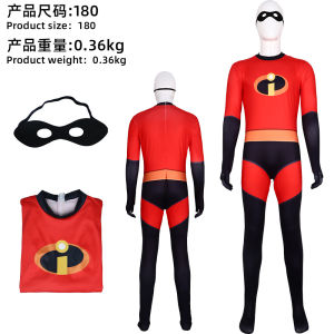 Cross-border Superman Story 2cos costume Superman team onesie halloween cosplay stage costume gifts