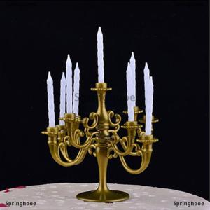 [COD] Springhooe 1Set Candles and Candlestick Birthday Party Cake Candle Holders Toppers Decor