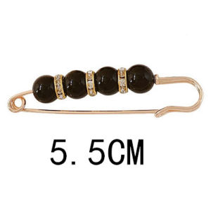 1Pcs High Quality Korean Style Pearl Brooch Double Pin Fashion Brooches & Pins