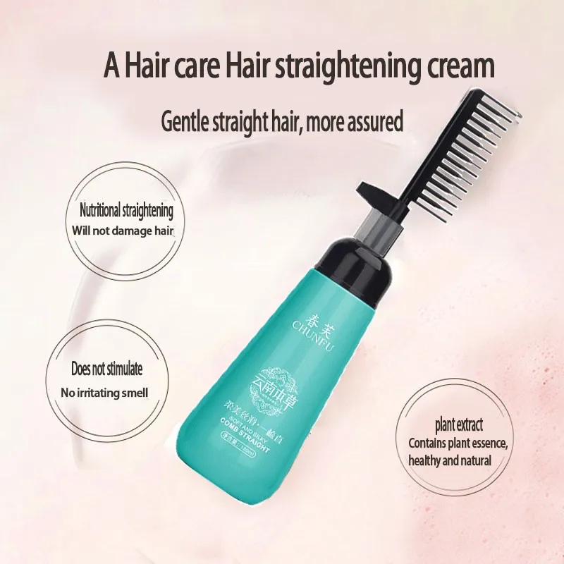 Herbal straightening clearance cream