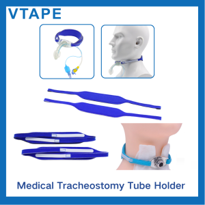 Bronchial Endotracheal Tube Fixation Device Tracheostomy Belt HolderAdjustable Tracheostomy Supplies Tube Holder Soft Reusable Tracheostomy Care Kits(12PCS)