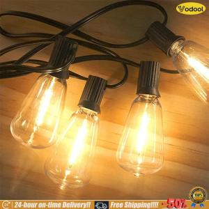 [Vodool] Solar String Lights with Remote Solar Powered Patio Light with 8 Lighting Modes for Outside Patio Yardfor Outside Decor