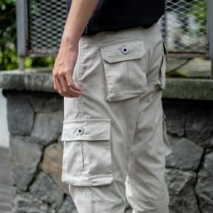 BAPIN Celana Cargo Panjang Pria Army Green - Long Cargo Pants