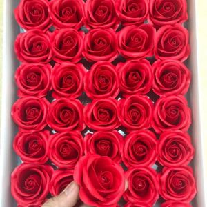 Hoa hồng sáp thơm 3 lớp hàn quốc hàng loại 1 màu đẹp lưu hương lâu Trùm Sỉ Gia Thành