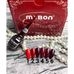 [ Hàng Chuẩn ] Sơn Gel Mxbon Tổng Đỏ Thời Thượng Lẻ Số
