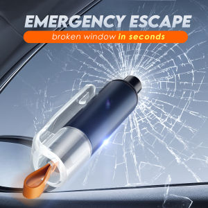 EKLEVA Escape Hammer Window Breaker Seat Belt Cutter Hammer Emergency Car Safety Hammer Outdoor Life Saving Tool Car Emergency Rescue