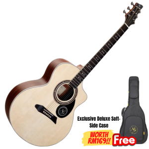 724ROCKS NG guitar Northerly Gale guitar Start START NA series JF body acoustic guitar germany designed acoustic guitar solid sitika sqruce top wood sapele back and side beginner guitar best quality
