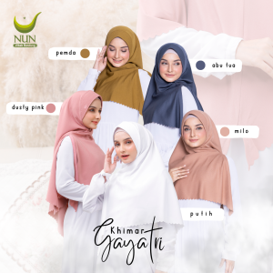 Gayatri Khimar NUN JILBAB / hijab instan formal / kerudung instan/jilbab instan polos/kerudung instan/kerudung pet antem/kerudung premium murah/ kerudung syari/ kerudung nun jilbab/ jilbab jumbo/kerudung syari jumbo/segi empat motif