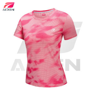 AIDEN SPORTS QUICK DRYING T-SHIRT Womens Fitness Sport Running Bike Yoga T-shirt #9022
