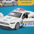 Car route66 1:32 mainan diecast mobil polisi mainan mobil anak MOBIL. 