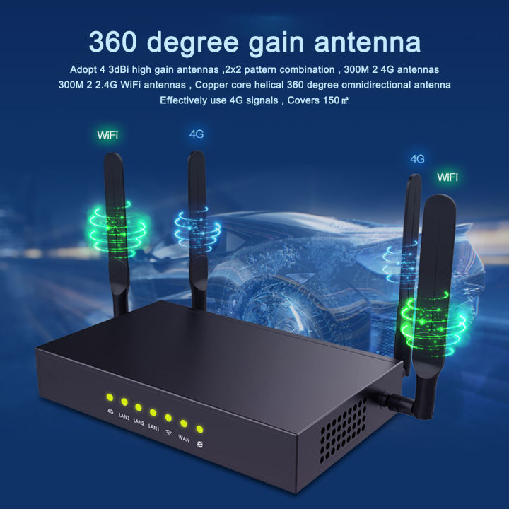 Home Router High Intelligent 4G Wireless Router 100 To 240V for ...