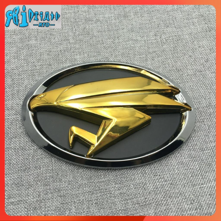 RTO Toyota Harrier Lexus Eagle logo gold bird logo front grille trunk logo