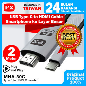 Kabel HDMI Type C Smartphone Android To TV 2 Meter PX MHA-30C