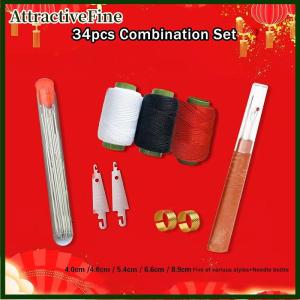 AttractiveFine 31 34 36-piece sewing thread set and sewing tool set with seam ripper suitable for sewing quilts and home furnishings hand sewing DIY kit