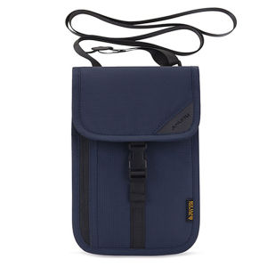 SG Gadget® RFID Anti-theft Travel Wallet Multifunctional Neck Sling Bag Coin Purse Passport Bag