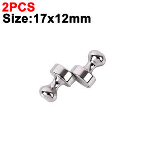 Polocat 2/4PCS Magnetic Hooks Wall Mounted Strong Magnet Holder Hook Fridge Coat Key Holder Racks for Home Storage Organization Tools