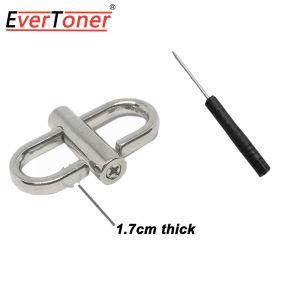 EverToner Bag Straps Fixing Buckle Bag Chain Length Adjustable Buckle Metal Chain Bag Strap Shortening Accessories