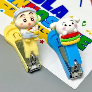 Crayon Shin-Chan Nail Cutter Cute Cartoon Nail Clippers Portable Nail Knife Hand Toe Trimmer Supplies