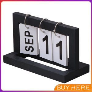 BUY HERE ปฏิทินตั้งโต๊ะ ปฏิทินกรอบไม้ ของแต่งบ้าน แต่งห้องสไตล์มินิมอล desk calendar