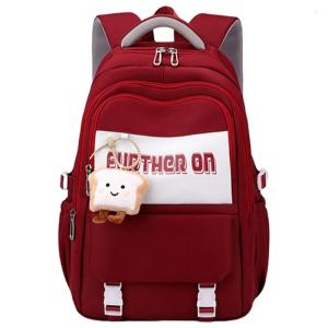 Cô gái tuổi teen phong cách Nylon Daypack với ngăn đựng laptop thực tế cặp đi học dung tích lớn Ba lô Ba lô du lịch