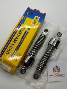( BMM ) Shockbreaker F1ZR Chrome 250 MM Shock Absorber Belakang Motor