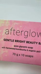 RyxSkin After Glow Gentle Bright Beauty Bar (Pure Glycerin Soap) 10 Bars