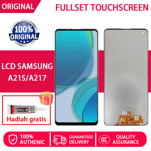GS Wear LCD Samsung A21S/A217F/A217M/A217N FULL SET TOUCHSCREEN HD ORIGINAL 100%