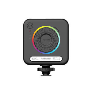 ORDRO SL-50 RGB Pocket LED Video Light Photography Studio Lighting Camera Vlog Live Streaming 2700K-6500K Dimmable for Interview Broadcast Streamer Vlogger