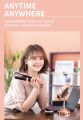 Vidal Sassoon VSCR310K VS Rechargeable Mini Hair straightener Flat Iron Curing iron Waves black. 